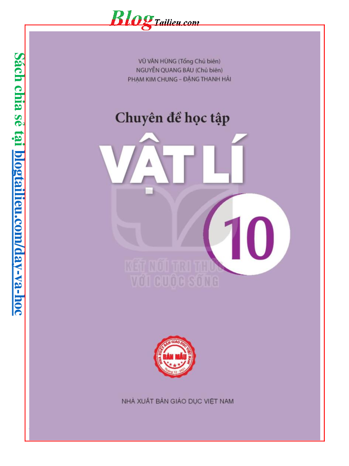 Chuyên đề học tập Vật lí 10 Kết nối tri thức pdf (trang 2)