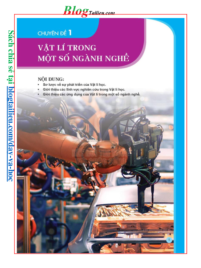 Chuyên đề học tập Vật lí 10 Kết nối tri thức pdf (trang 6)