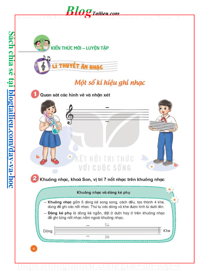 Âm nhạc lớp 4 Kết nối tri thức pdf (trang 8)