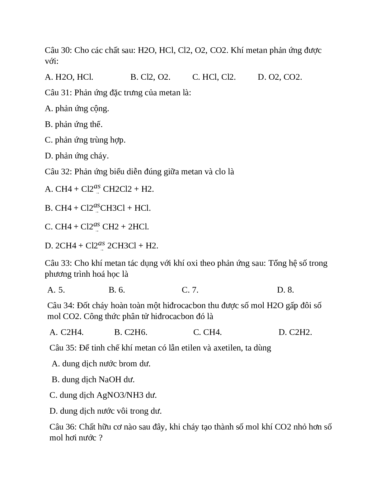 Bài tập ôn tập Hóa học 9 học kì 2 chọn lọc (trang 10)