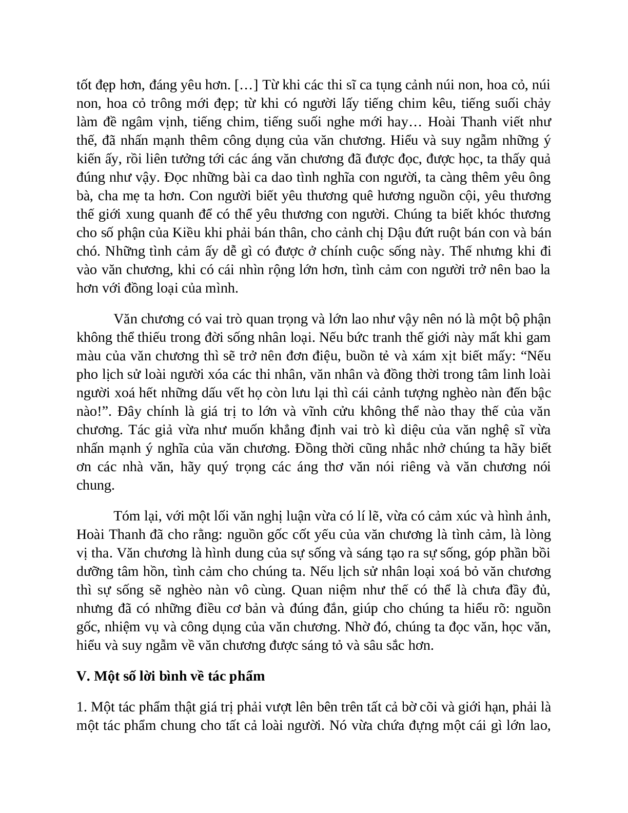 Sơ đồ tư duy bài Ý nghĩa văn chương dễ nhớ, ngắn nhất - Ngữ văn lớp 7 (trang 7)