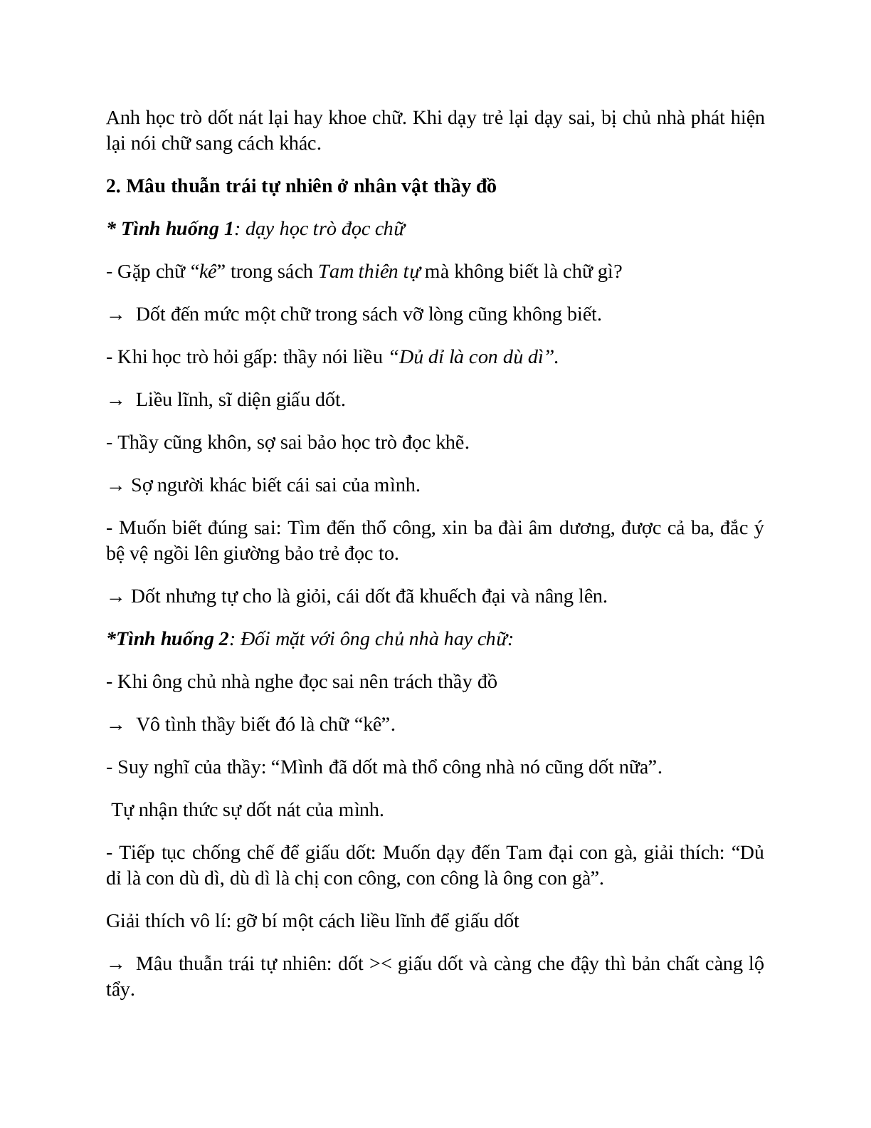 Sơ đồ tư duy bài Tam đại con gà dễ nhớ, ngắn nhất - Ngữ văn lớp 10 (trang 3)