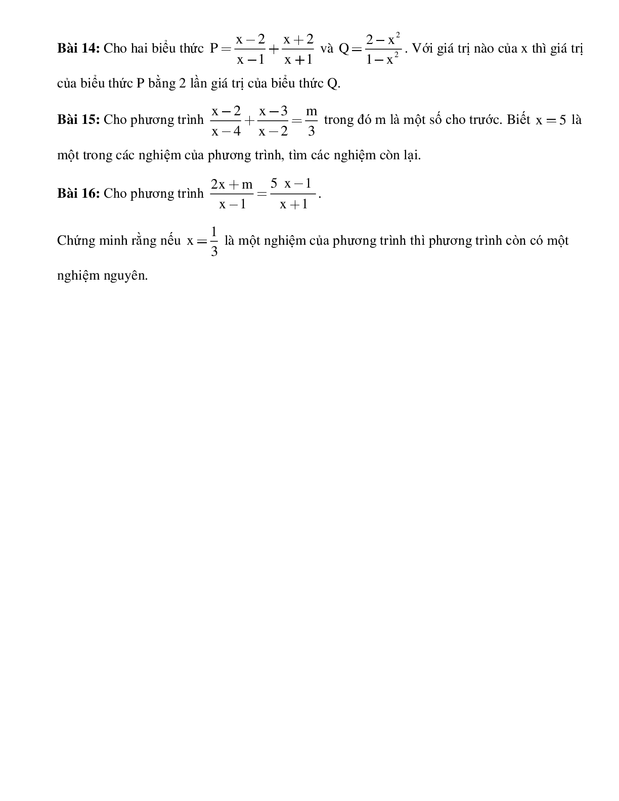 Phương trình chứa ẩn ở mẫu đại số lớp 8 (trang 3)