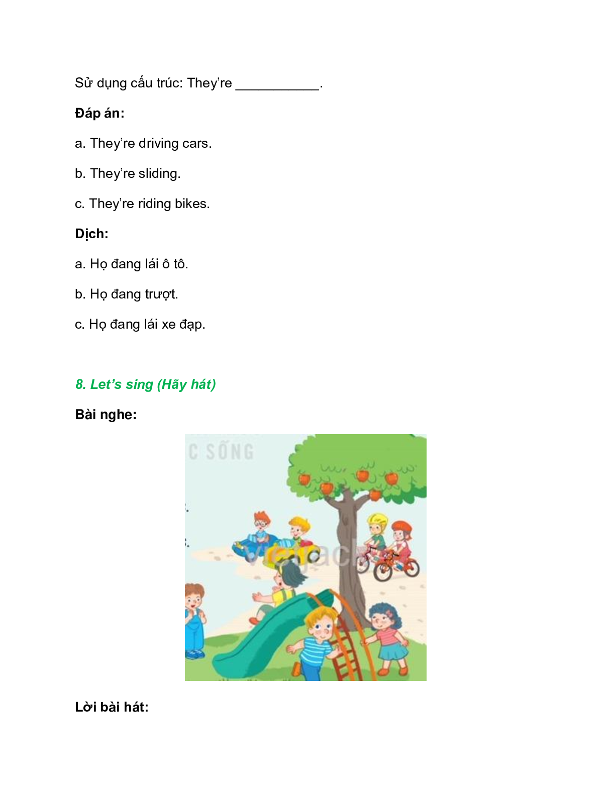 Tiếng Anh lớp 2 Unit 11 Lesson 3 trang 50 – Kết nối tri thức (trang 2)