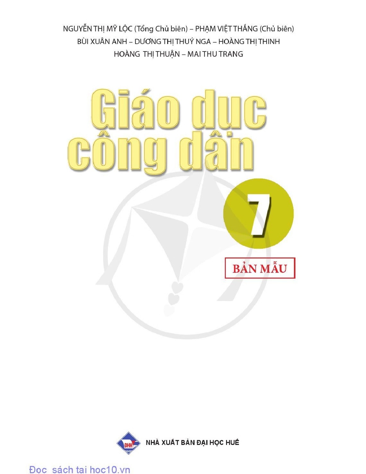 Giáo dục công dân lớp 7 Cánh diều pdf (trang 2)