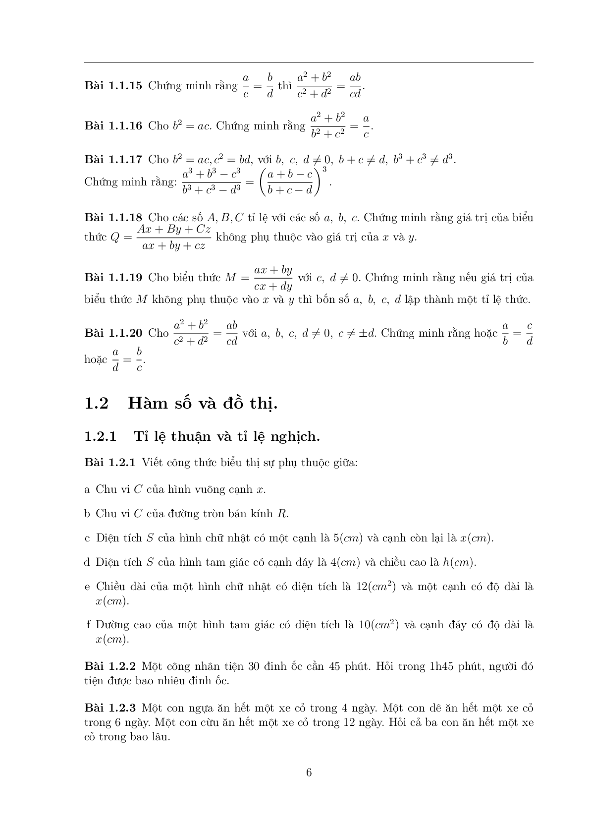108 Bài toán chọn lọc Toán 7 có đáp án (trang 5)