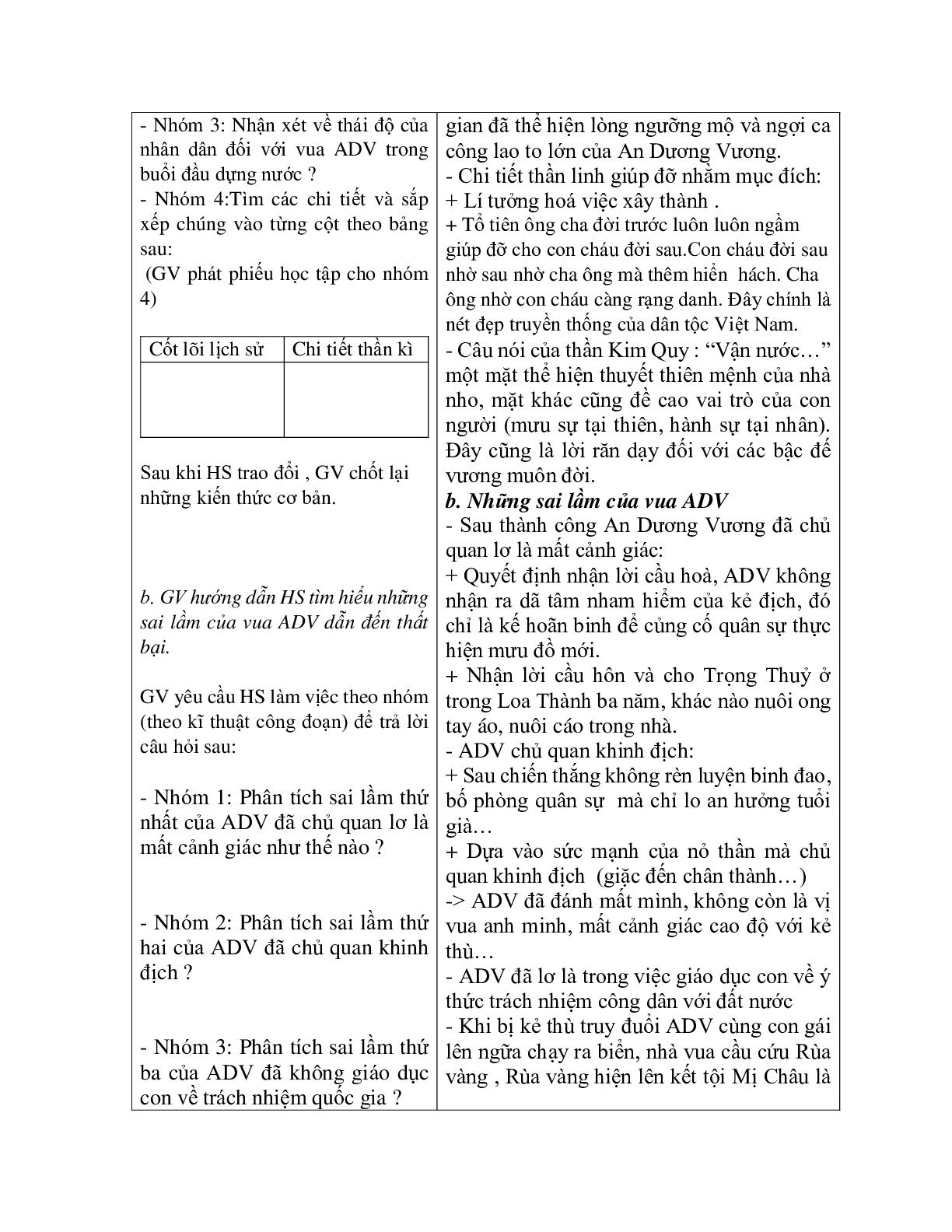 Giáo án ngữ văn lớp 10 Tiết 12, 13: Truyện An Dương Vương và Mị Chậu Trọng Thủy (trang 4)