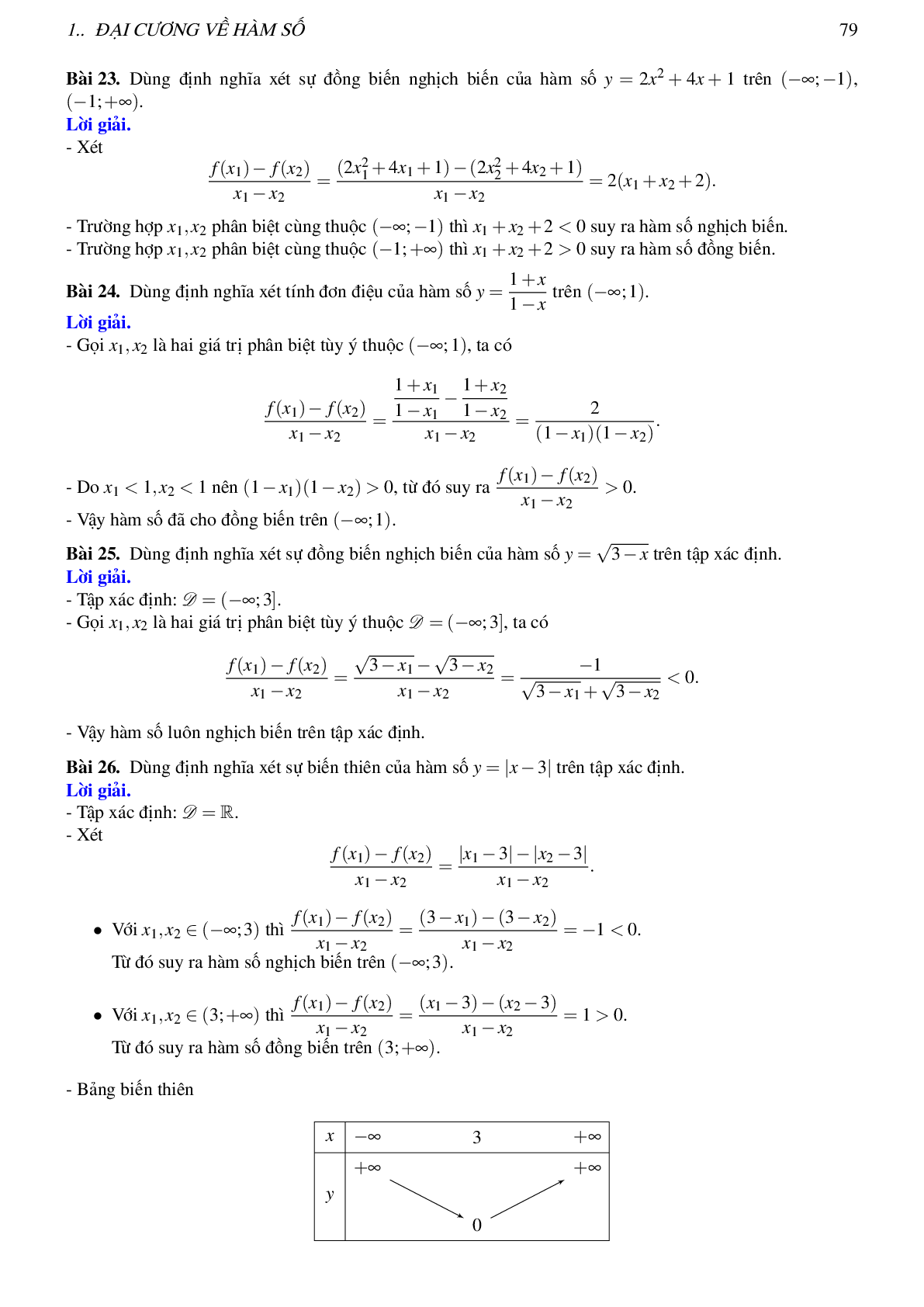 Lý thuyết, các dạng toán và bài tập về hàm số bậc nhất và bậc hai (trang 7)