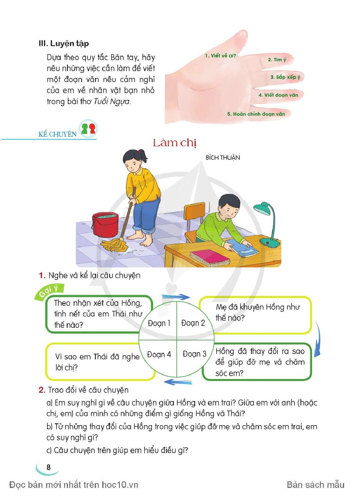 Tiếng Việt lớp 4 Tập 1 Cánh diều pdf (trang 9)