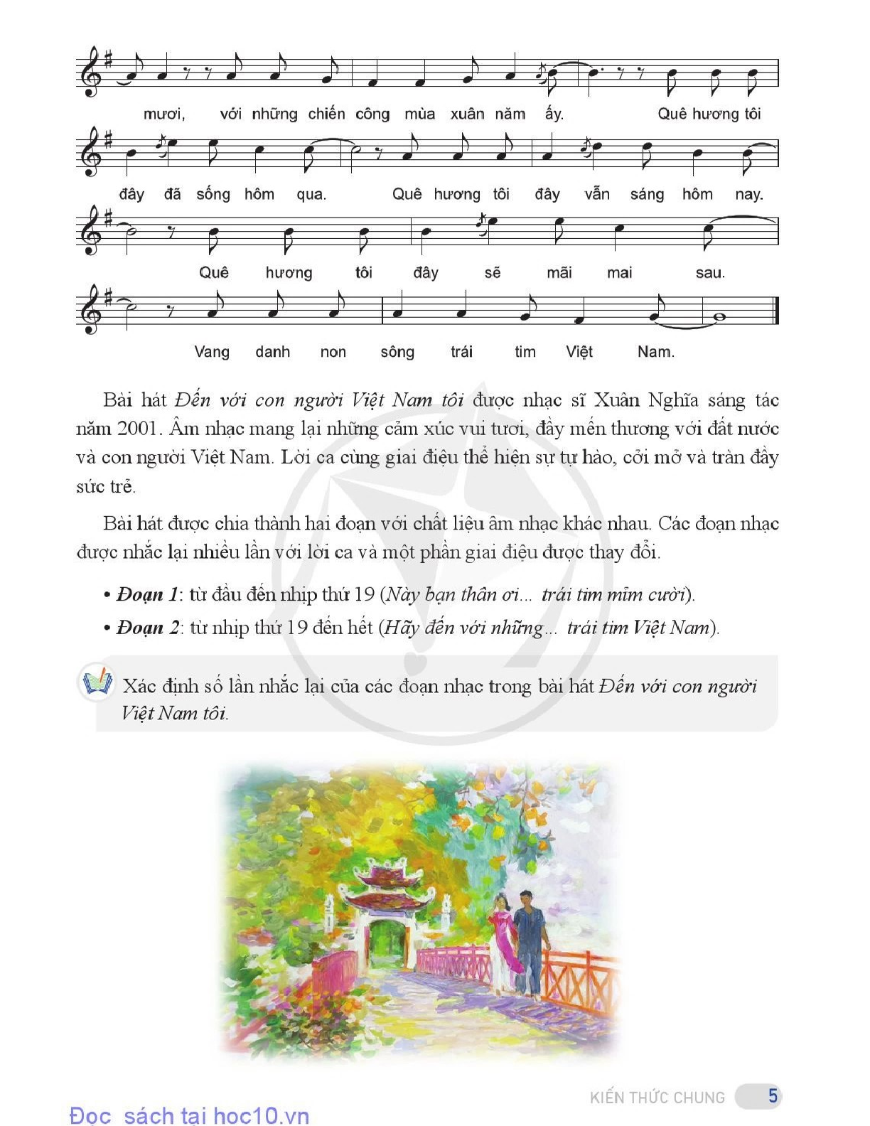 Âm nhạc lớp 10 Cánh diều pdf (trang 6)