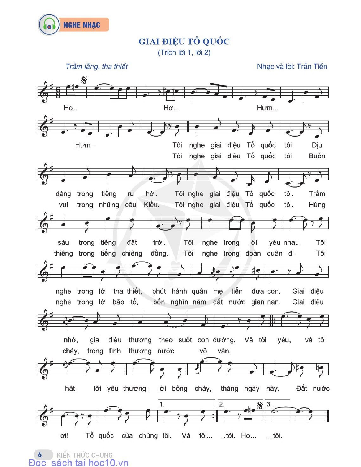 Âm nhạc lớp 10 Cánh diều pdf (trang 7)
