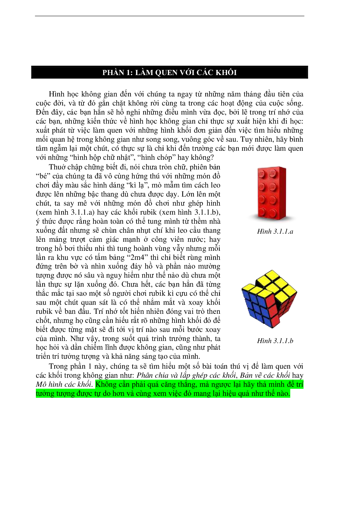 Lý thuyết bài tập thực tế hình học không gian (trang 2)