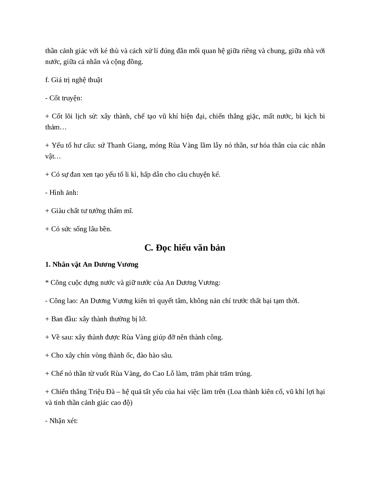 Truyện An Dương Vương và Mị Châu - Trọng Thủy - Tác giả tác phẩm - Ngữ văn lớp 10 (trang 3)
