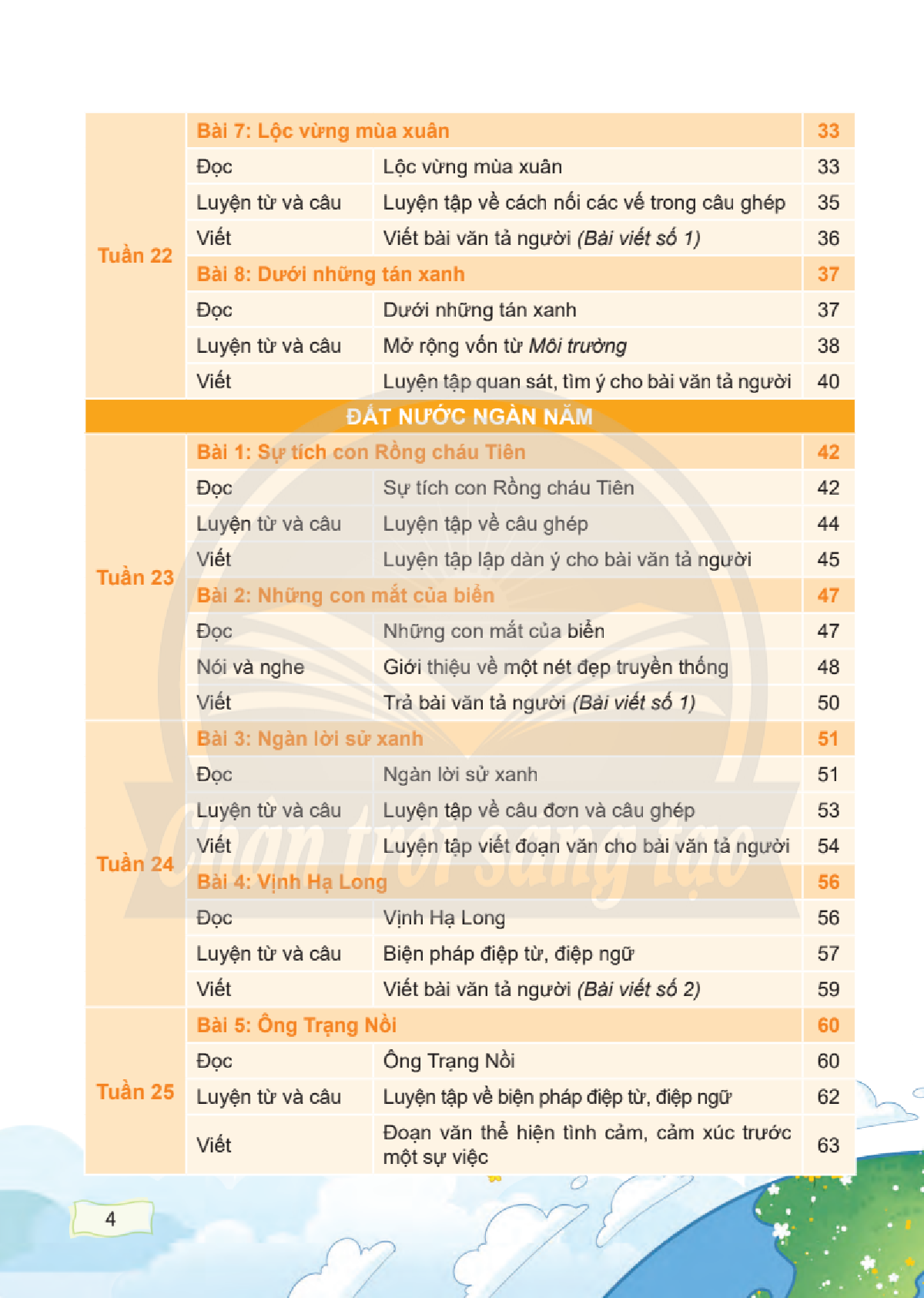 Sách giáo khoa Tiếng Việt lớp 5 Tập 2 Chân trời sáng tạo PDF (trang 6)