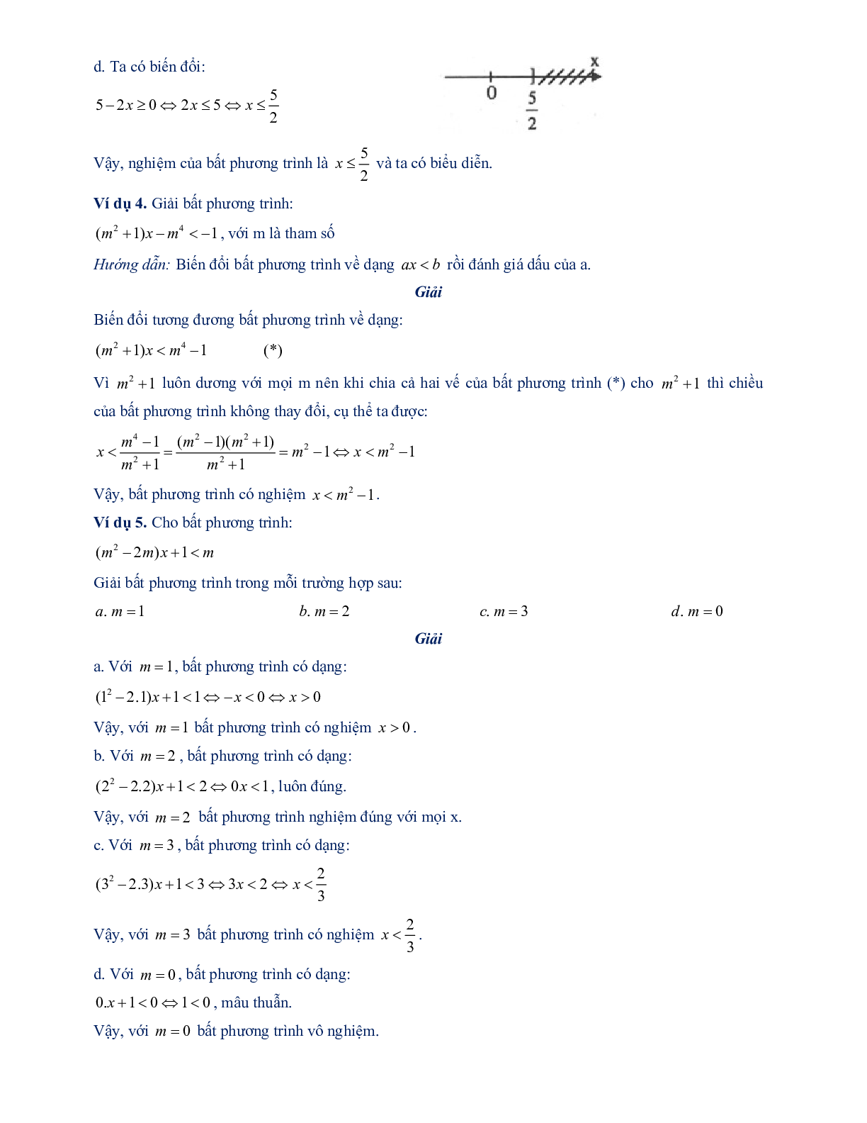Chuyên đề bất phương trình bậc nhất một ẩn 2023 - Toán 8 (trang 6)