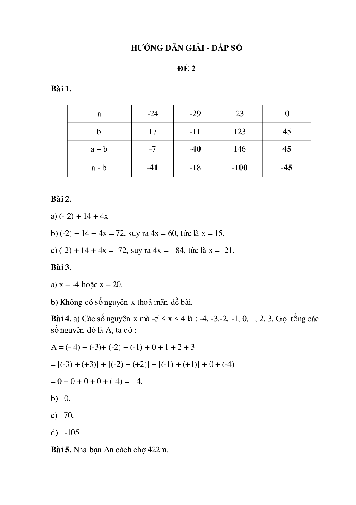 Bài tập cuối tuần Số học Toán lớp 6 tuần 16 có đáp án (trang 4)