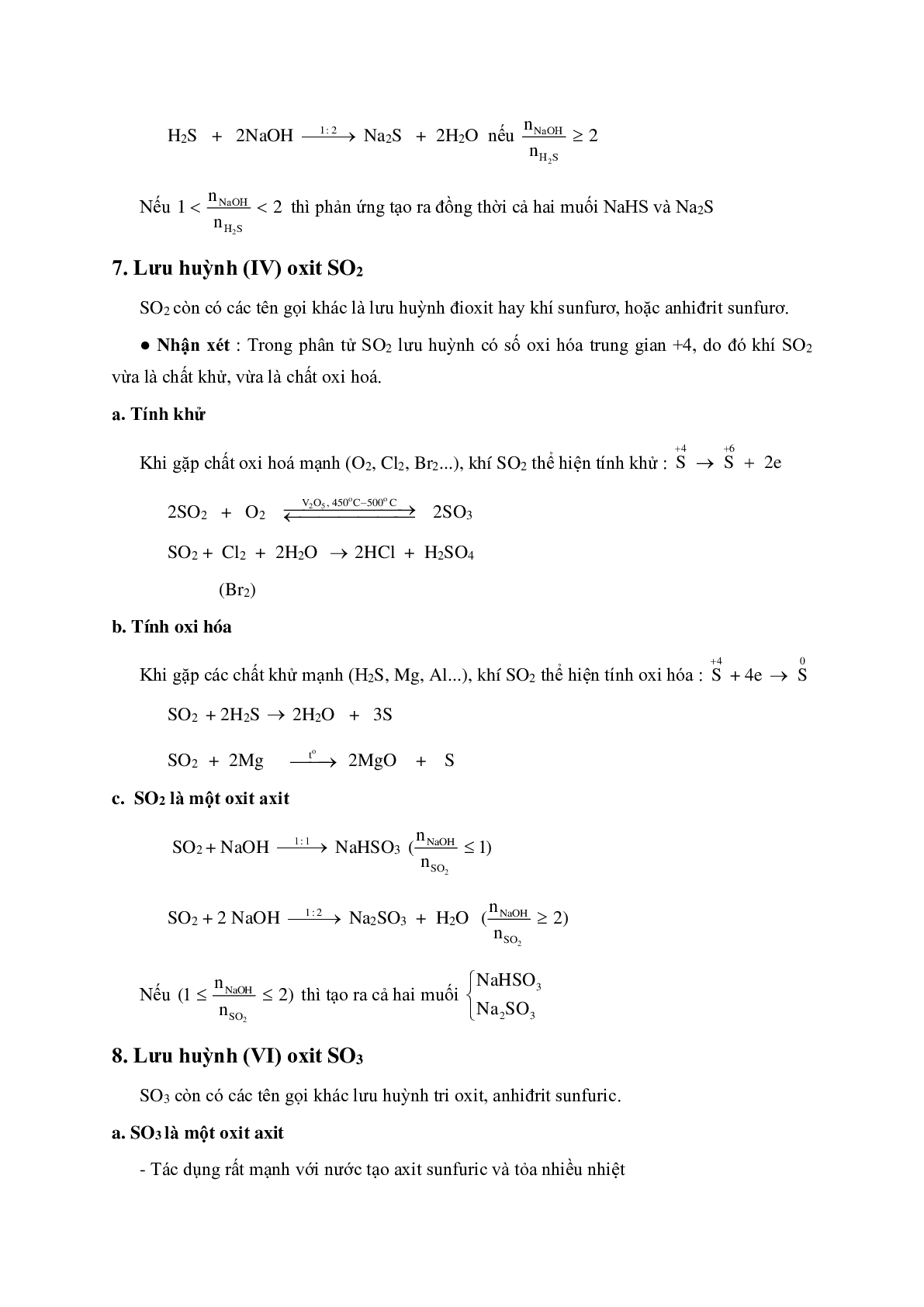 Lý thuyết và bài tập trắc nghiệm Chương Oxi môn Hóa lớp 10 có đáp án (trang 5)