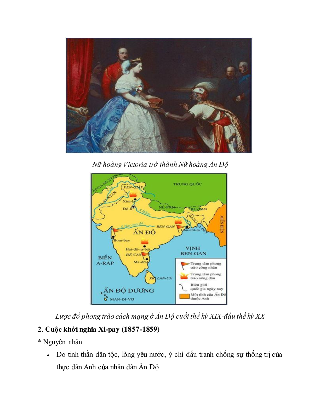 Lý thuyết Lịch sử 11: Bài 2: Ấn Độ mới nhất (trang 3)