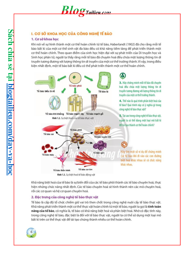 Chuyên đề học tập Sinh học 10 Chân trời sáng tạo pdf (trang 7)