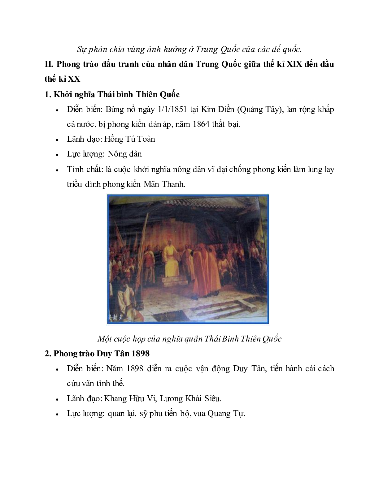 Lý thuyết Lịch sử 11: Bài 3: Trung Quốc mới nhất (trang 4)