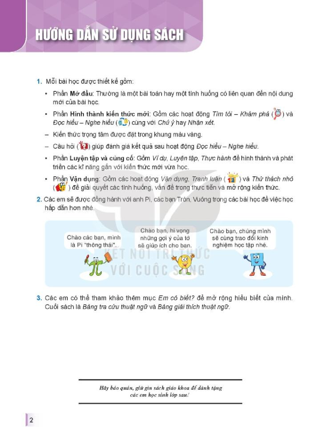 Toán lớp 7 tập 1 Kết nối tri thức pdf (trang 3)