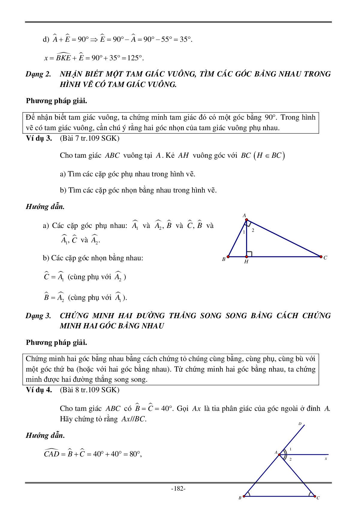 Các dạng Bài tập về chuyên đề Tam giác có đáp án (trang 3)
