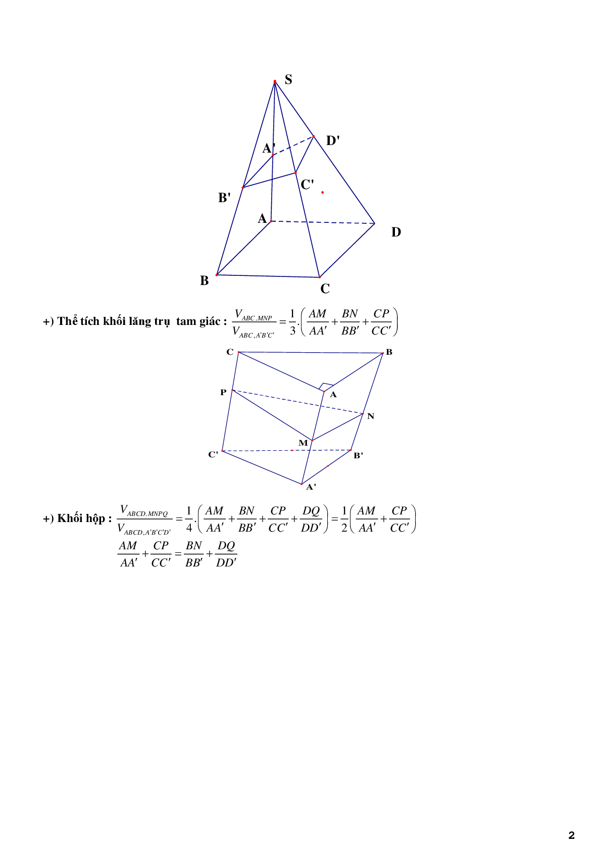 48 câu trắc nghiệm thể tích khối đa diện tích hợp - có lời giải chi tiết (trang 2)