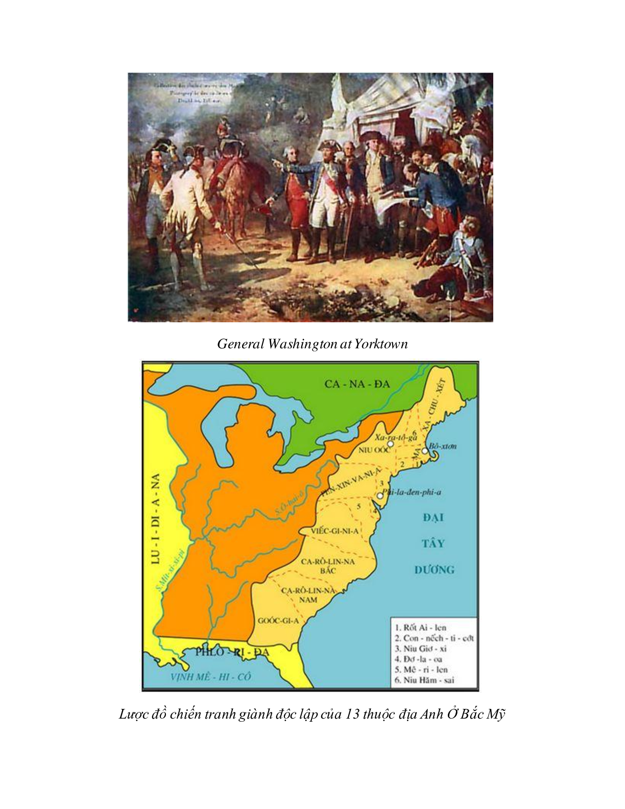 Lý thuyết Lịch sử 10: Bài 30: Chiến tranh giành độc lập của các thuộc địa Anh ở Bắc Mĩ mới nhất (trang 4)