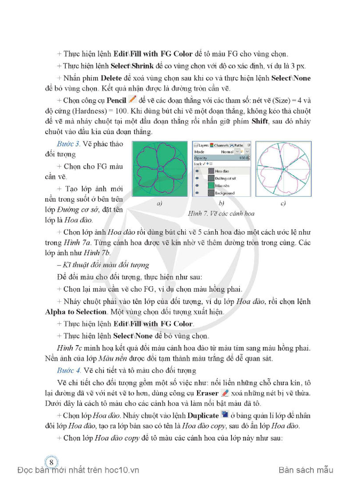 Chuyên đề học tập Tin học ứng dụng 11 Cánh diều pdf (trang 10)