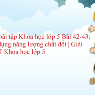 Vở bài tập Khoa học lớp 5 trang 71, 72, 73 Bài 42-43: Sử dụng năng lượng chất đốt | Giải VBT Khoa học lớp 5