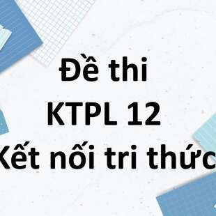 Bộ 10 đề thi giữa kì 1 KTPL 12 Kết nối tri thức có đáp án năm 2024