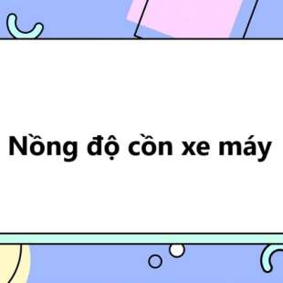 Mức phạt nồng độ cồn xe máy năm 2024 MỚI NHẤT