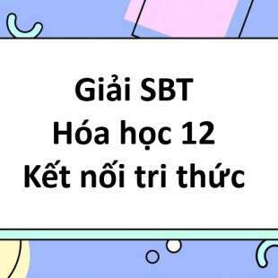 Giải SBT Hóa 12 Bài 3 (Kết nối tri thức): Ôn tập chương 1