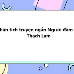 TOP 20 Phân tích truyện ngắn Người đầm của Thạch Lam 2025 SIÊU HAY