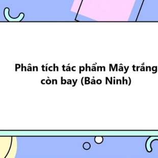 TOP 20 Phân tích tác phẩm Mây trắng còn bay (Bảo Ninh) 2025 SIÊU HAY