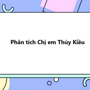 TOP 50 Phân tích Chị em Thúy Kiều 2025 SIÊU HAY