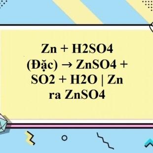 Làm thế nào để điều chỉnh tỉ lệ giữa ZnSO4, SO2 và H2O trong phản ứng này?
