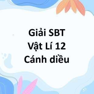 Giải SBT Vật Lí 12 Chủ đề 1 (Cánh diều): Sự chuyển thể