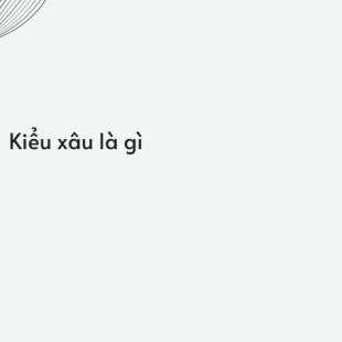 Làm thế nào để tách xâu trong tin học?
