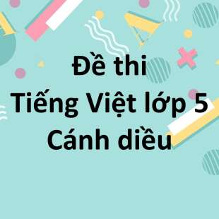 Top 100 Đề thi Tiếng Việt lớp 5 Cánh diều năm học 2024 - 2025 mới nhất