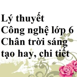 Lý thuyết Công nghệ 6 Bài 4 (Chân trời sáng tạo 2022): Thực phẩm và dinh dưỡng