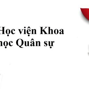 Điểm chuẩn Học viện Khoa học Quân sự năm 2019