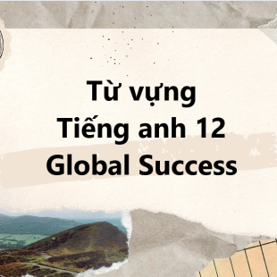 Tổng hợp từ vựng Tiếng anh 12 Global Success đầy đủ nhất