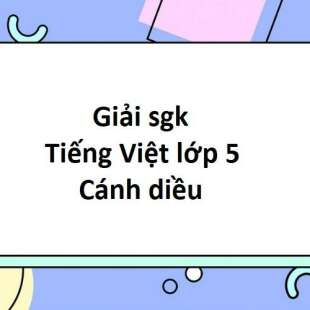 Ôn tập cuối năm học Tiết 14 trang 124 Tiếng Việt lớp 5 Tập 2 | Cánh diều