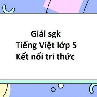 Tiết 1, 2 trang 80, 81 Tiếng Việt lớp 5 Tập 1 | Kết nối tri thức